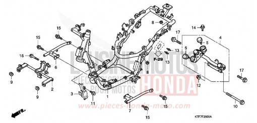 FRAME BODY SH150S7 de 2007